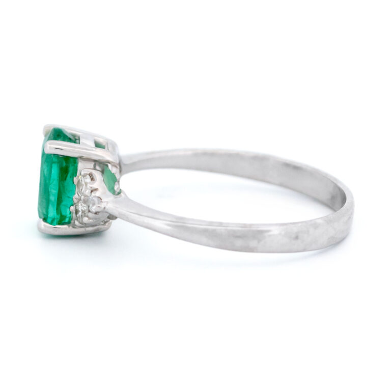 Diamond Emerald 18k Ring 15787-8635 Image5