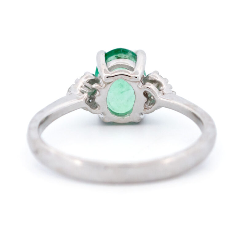 Emerald Diamond 18k Ring 15787-8635 - Image 6