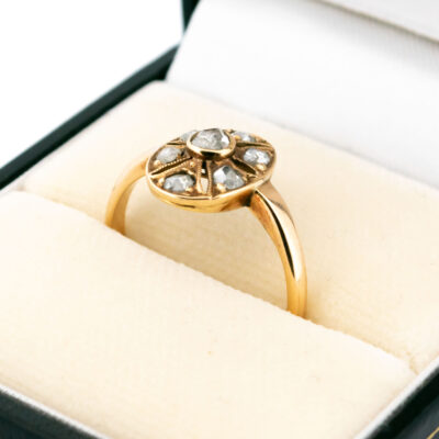 Diamond 14k Oval-Shape Ring 15975-8692 Image2