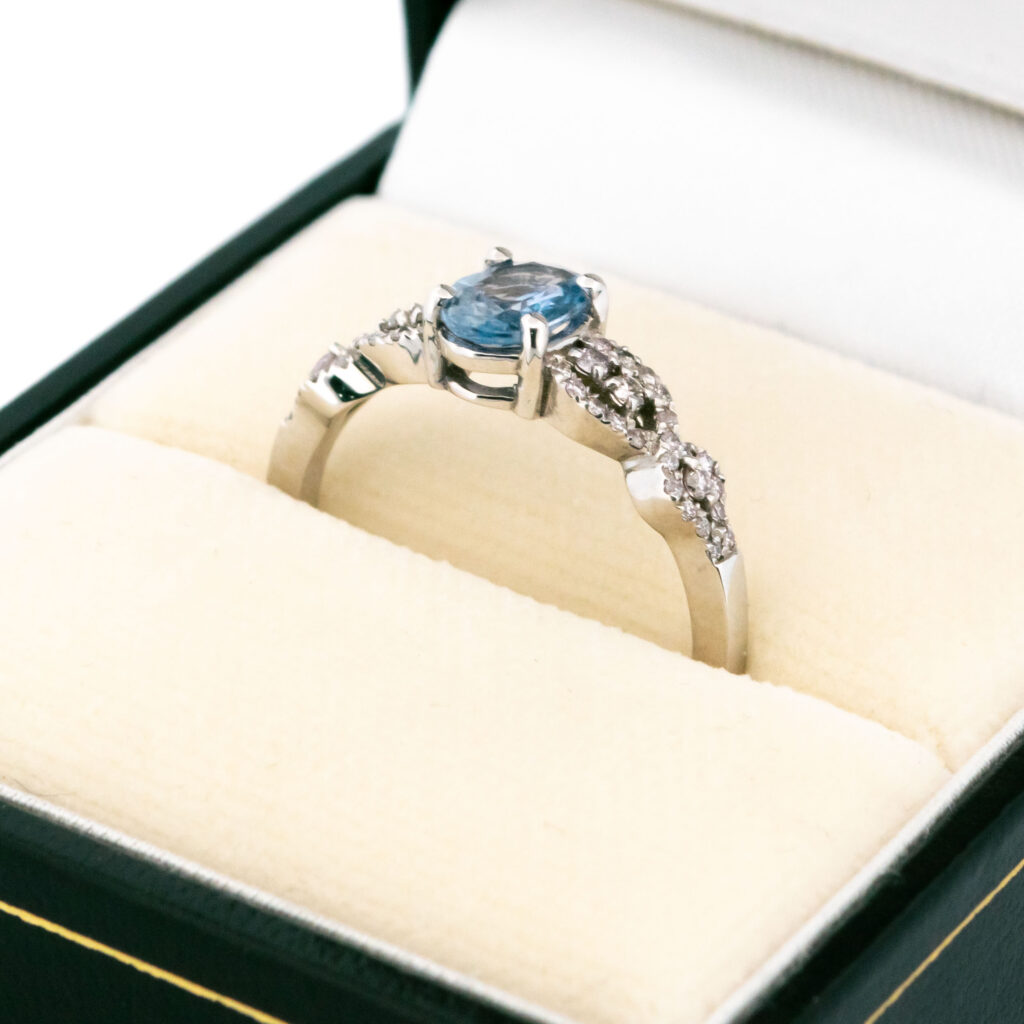 Diamond Sapphire 14k Ring 15976-8693 Image2