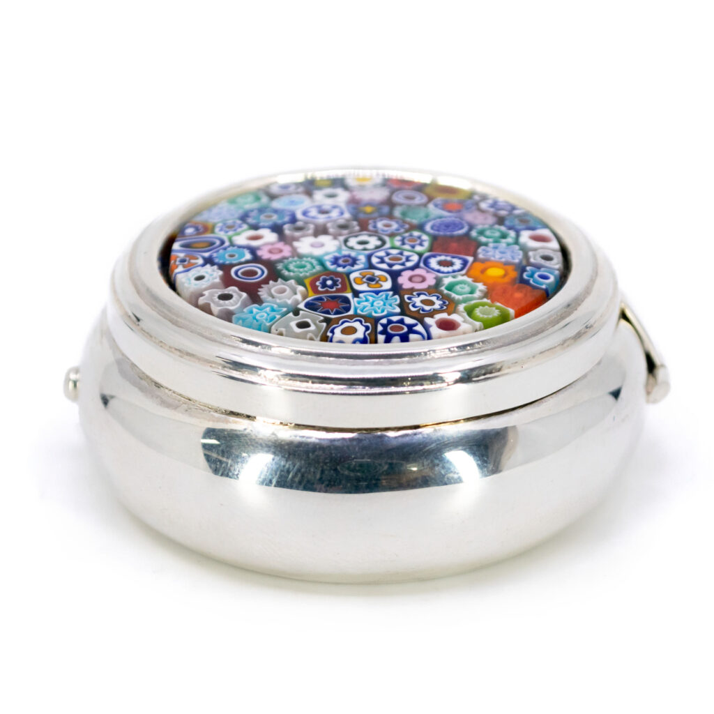 Glass Silver Murano Box 16153-3127 Image2