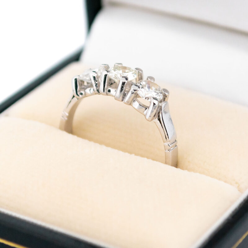 Anello Trilogy con diamanti 18k 16162-8730 Immagine2