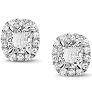 Diamond 14k Cluster Earrings 16201-8744 Image1