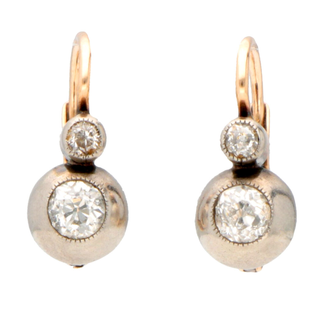 Diamond 14k Pendant Earrings 16333-8797 - Image 2