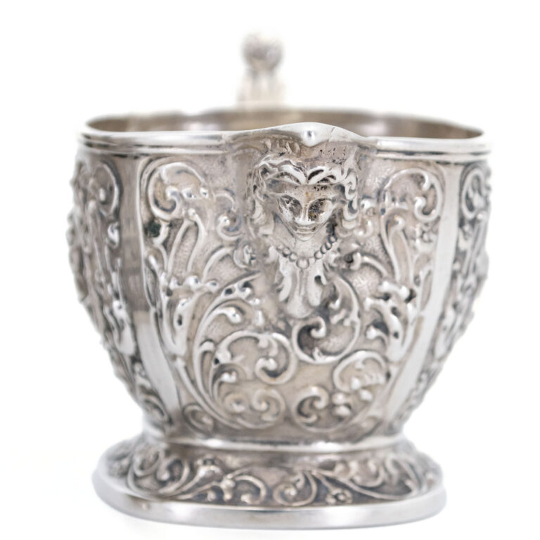 Dutch Silver Repousse Creamer Set 15713-3118 Image4