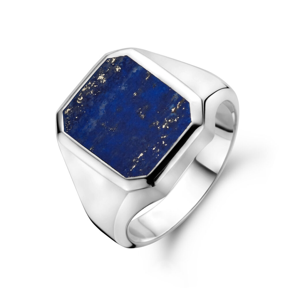 Lapis-Lazulis Silver Signet Ring 16342-2567 Image3
