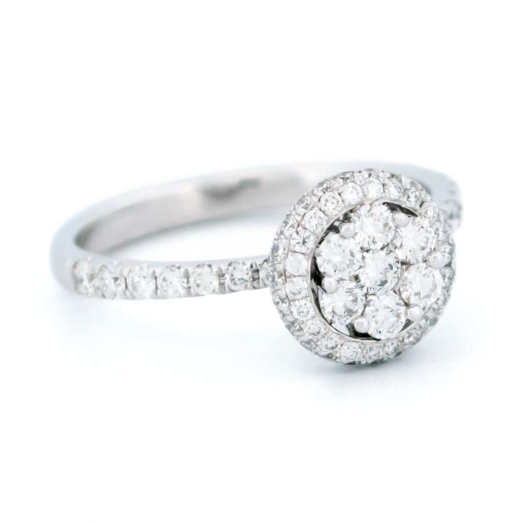 Diamond 18k Cluster Ring 16262-8784 Image3