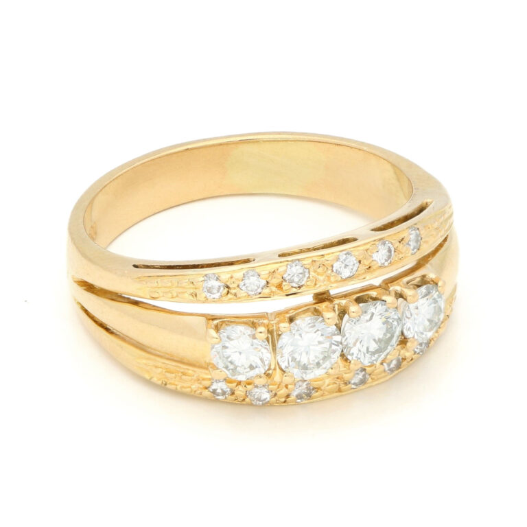 Diamond 18k Anniversary Band Ring 16452-8852 Image2