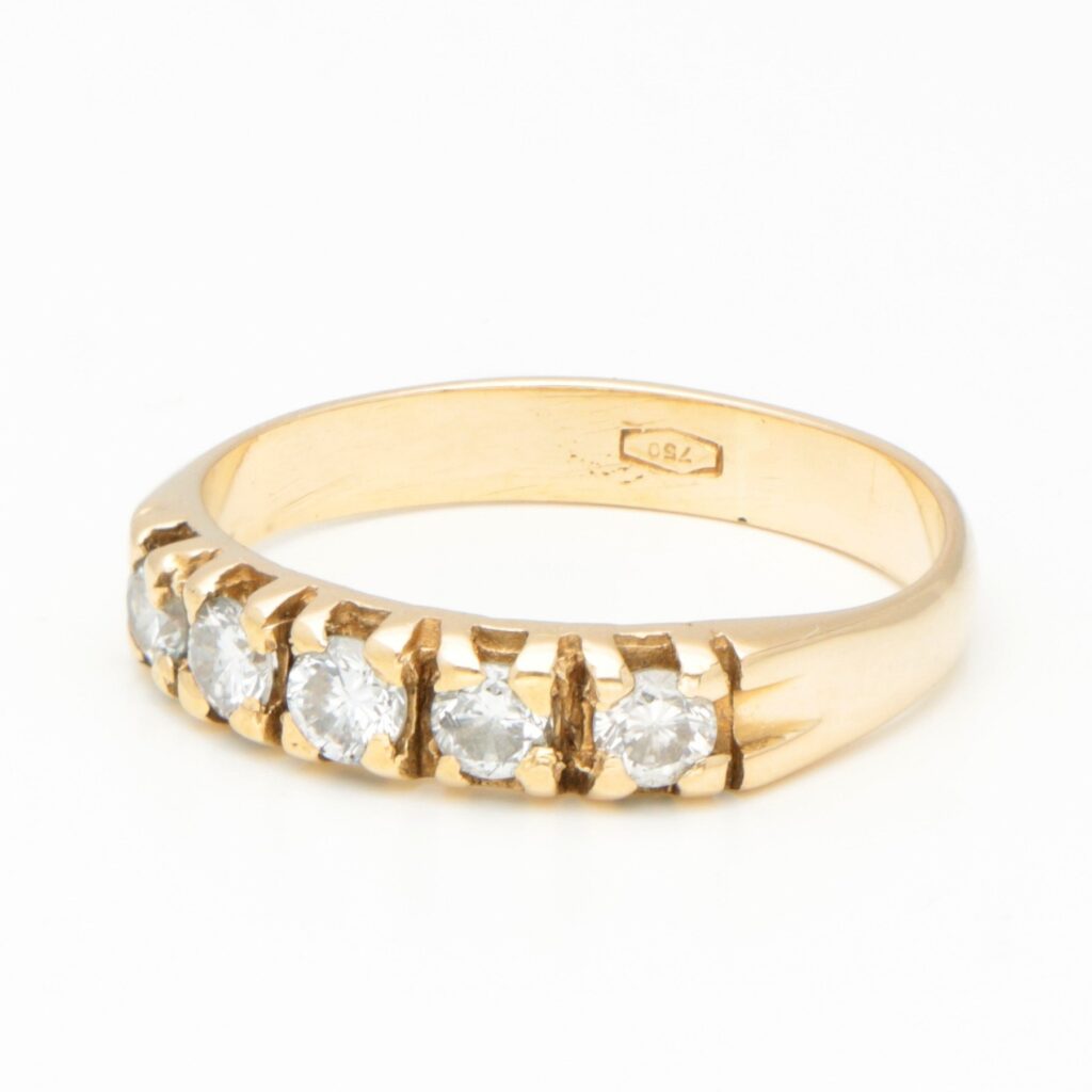 Diamond 14k Row Ring 15937-8682 Image2