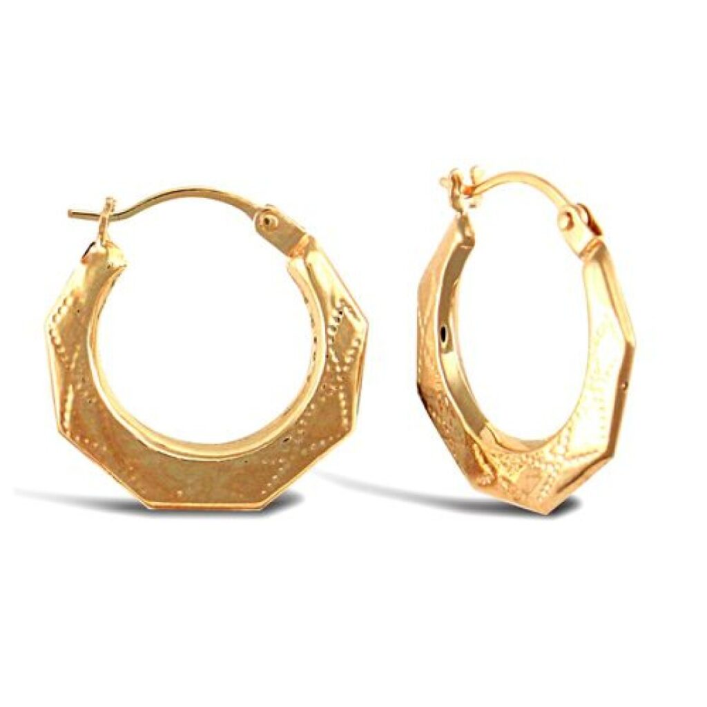 9k Creole Earrings 16026-8708 Image1