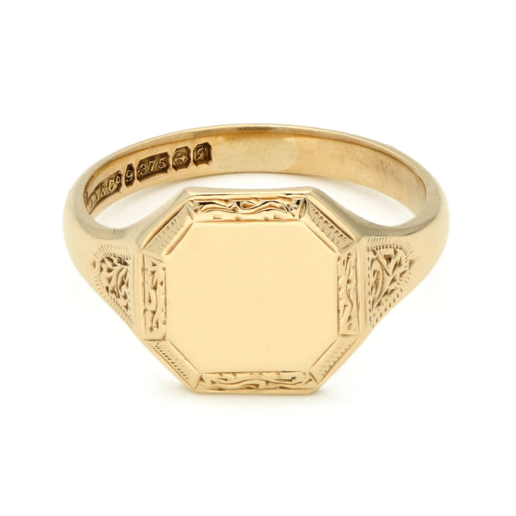 9k Signet Ring 16460-8859 Image1