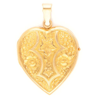 18k Heart-Shape Locket 16574-8887 Image1