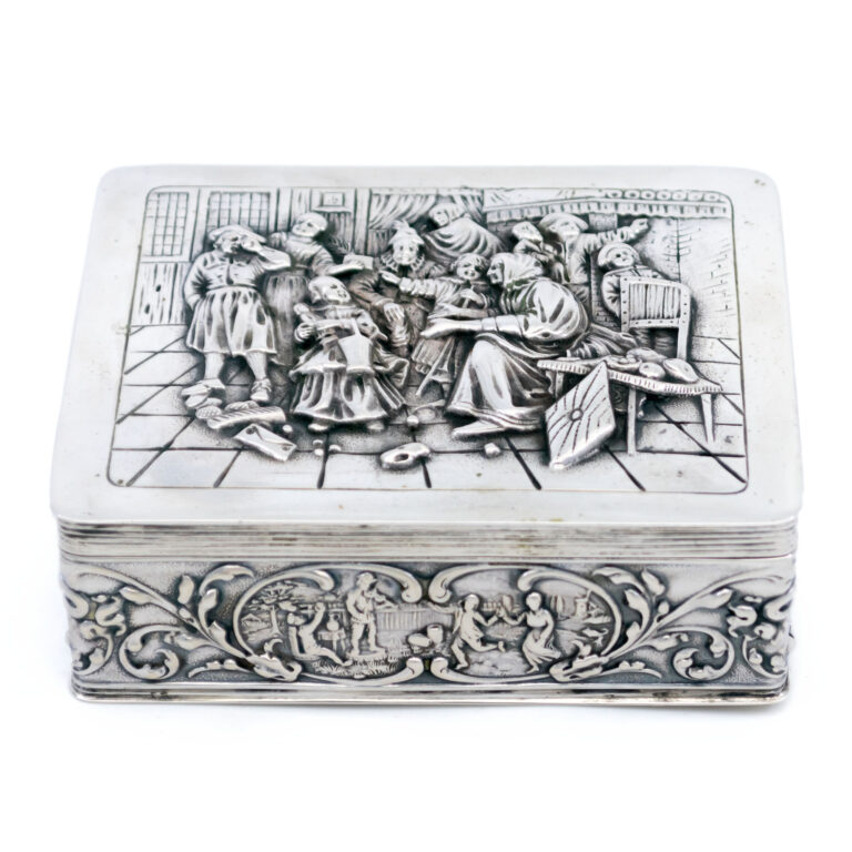 Silver Cigar Box 16618-3155 Image1