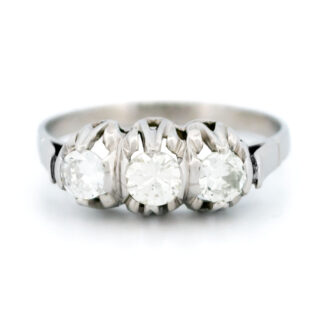 Diamond Platinum Row Ring 8267-1990 Image1