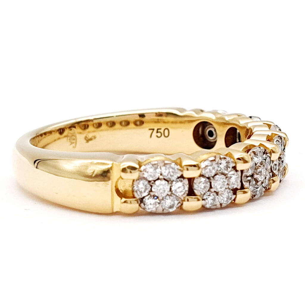 Diamond 18k Cluster Ring 16640-8906 Image3