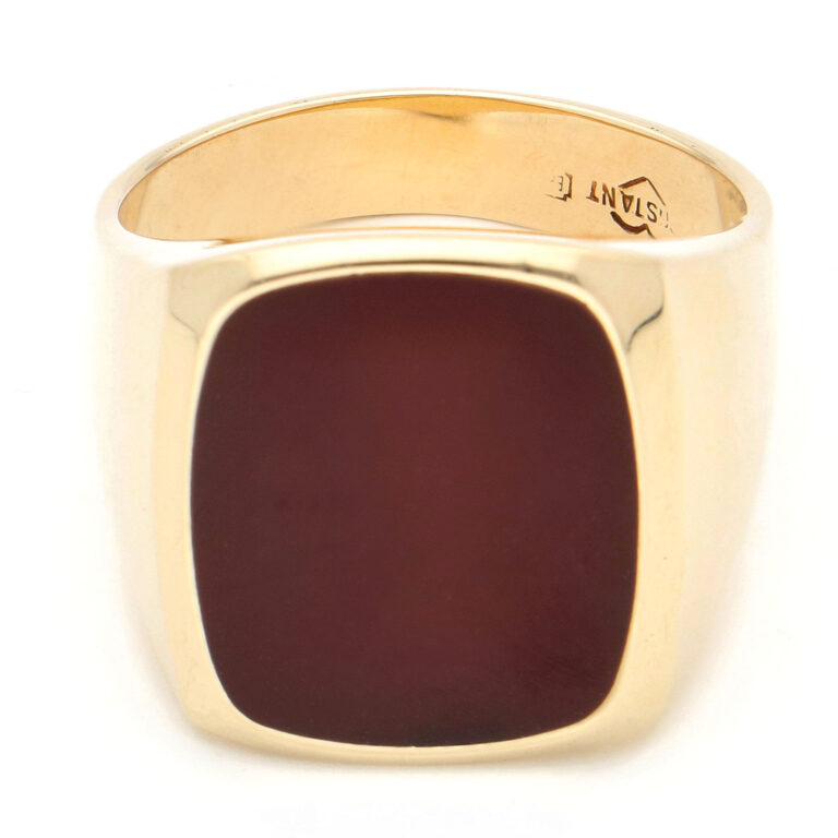 Carnelian 14k Signet Ring 16649-8910 Image1