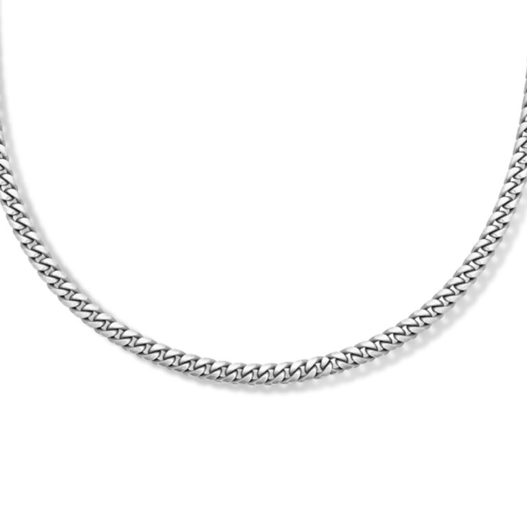 Silver Curb Link Necklace 16668-8926 Image1