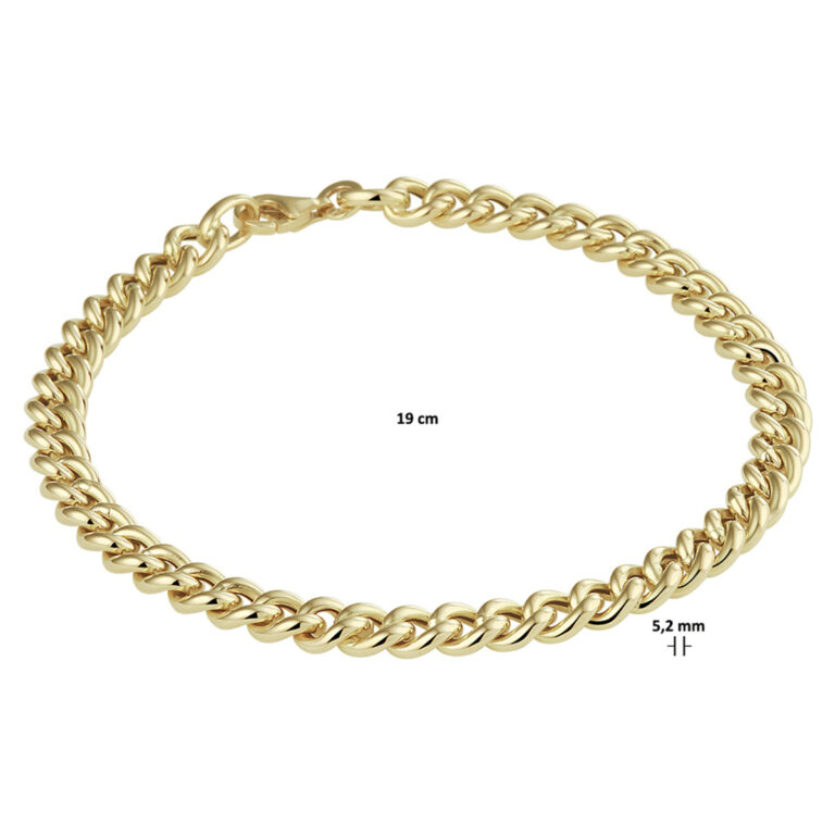 14k Curb Link Bracelet 16688-8936 Image3