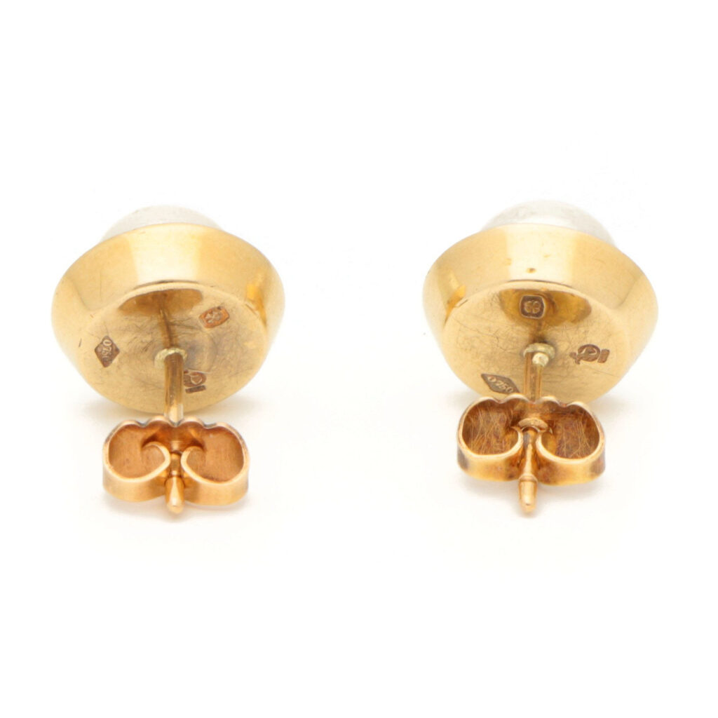 Pearl 18k Stud Earrings 16716-8952 Image4