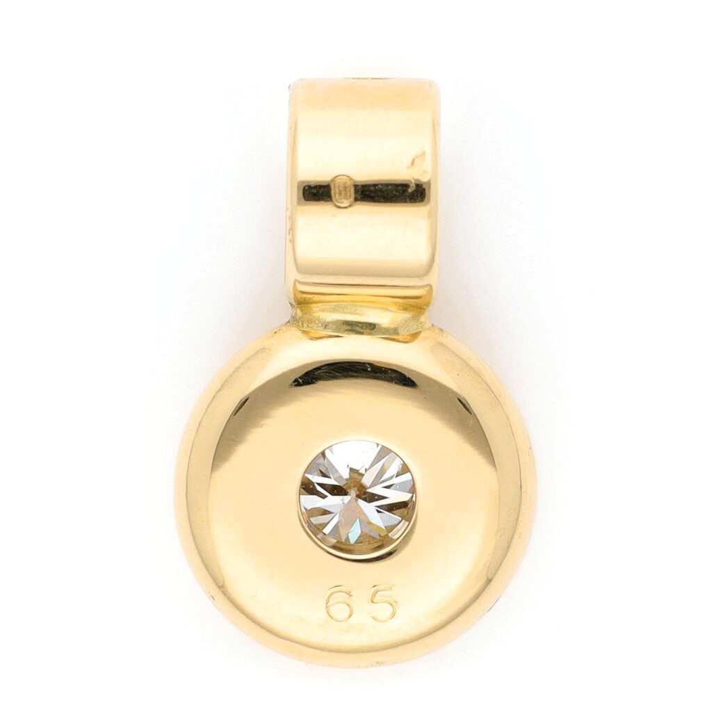 Diamond 18k Solitaire Pendant 16718-8954 Image5