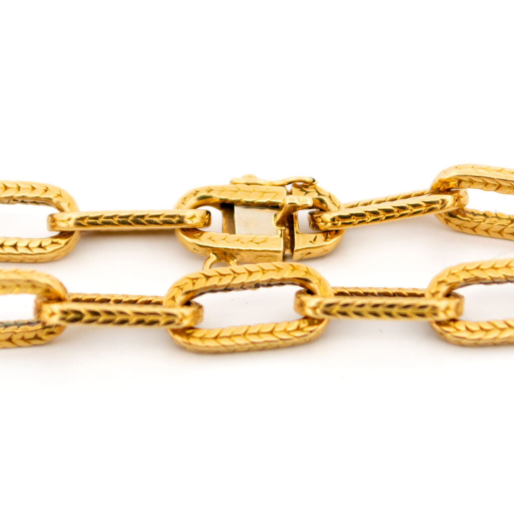 18k Fancy Rope Link Bracelet 16752-8982 Image2