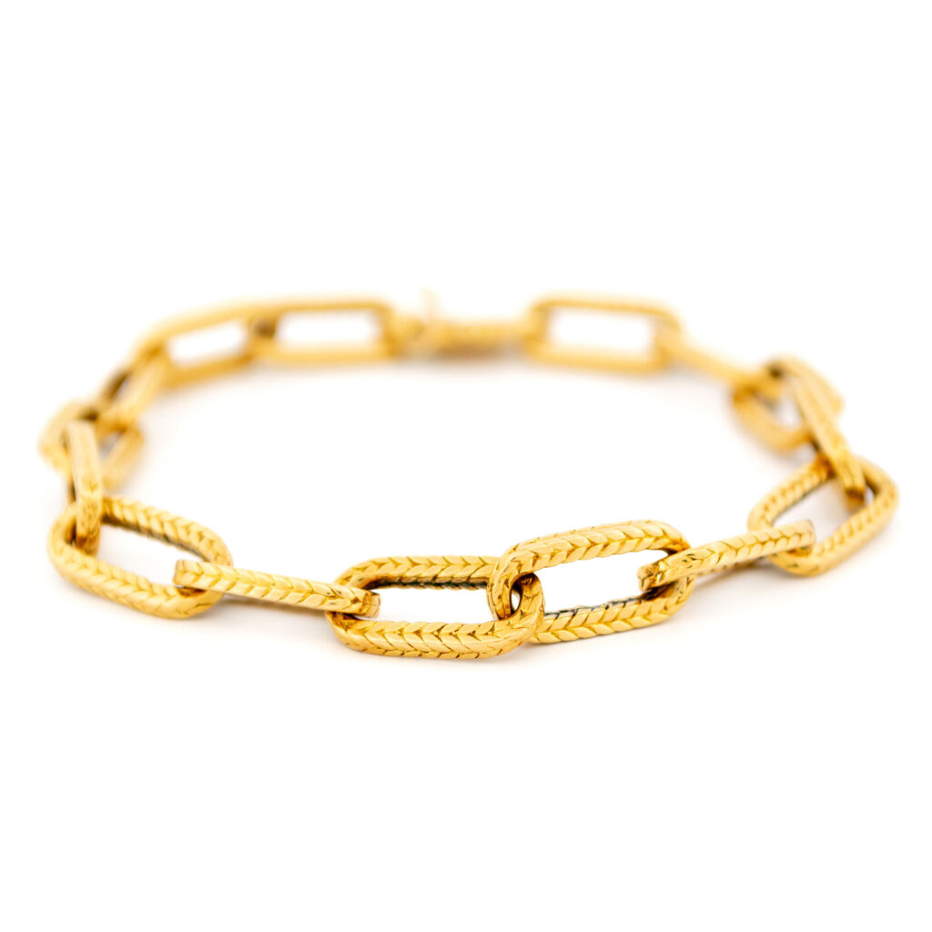 18k Fancy Rope Link Bracelet 16752-8982 Image1