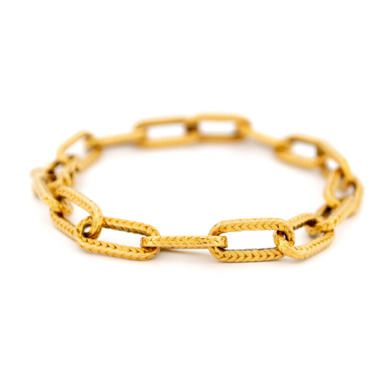 18k Fancy Rope Link Bracelet 16752-8982 Image3