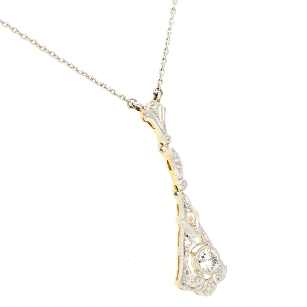 Diamond 14k Lavalier Necklace 16903-9009 Image3