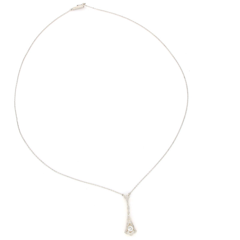 Diamanten 14k Lavalier-collier 16903-9009 Afbeelding4