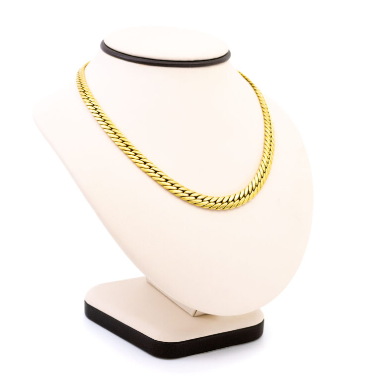 18k Curb Link Necklace 16769-8999 Image4