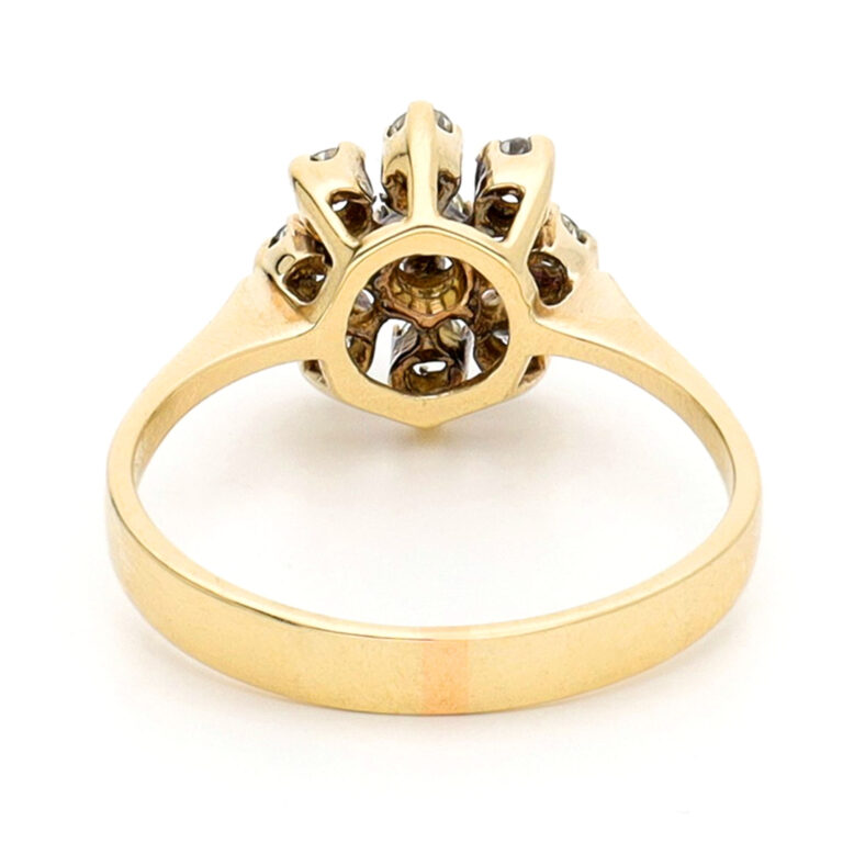 Diamond 18k Cluster Ring 16993-9047 Image5