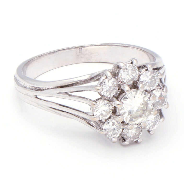 Diamond 18k Cluster Ring 16994-9048 Image3