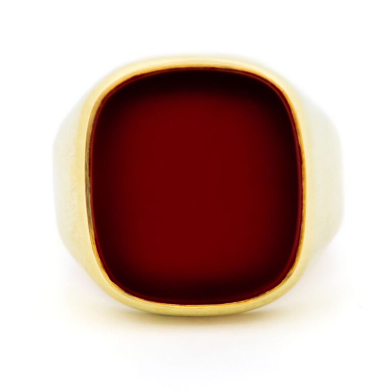 Carnelian 14k Signet Ring 17016-9064 Image3