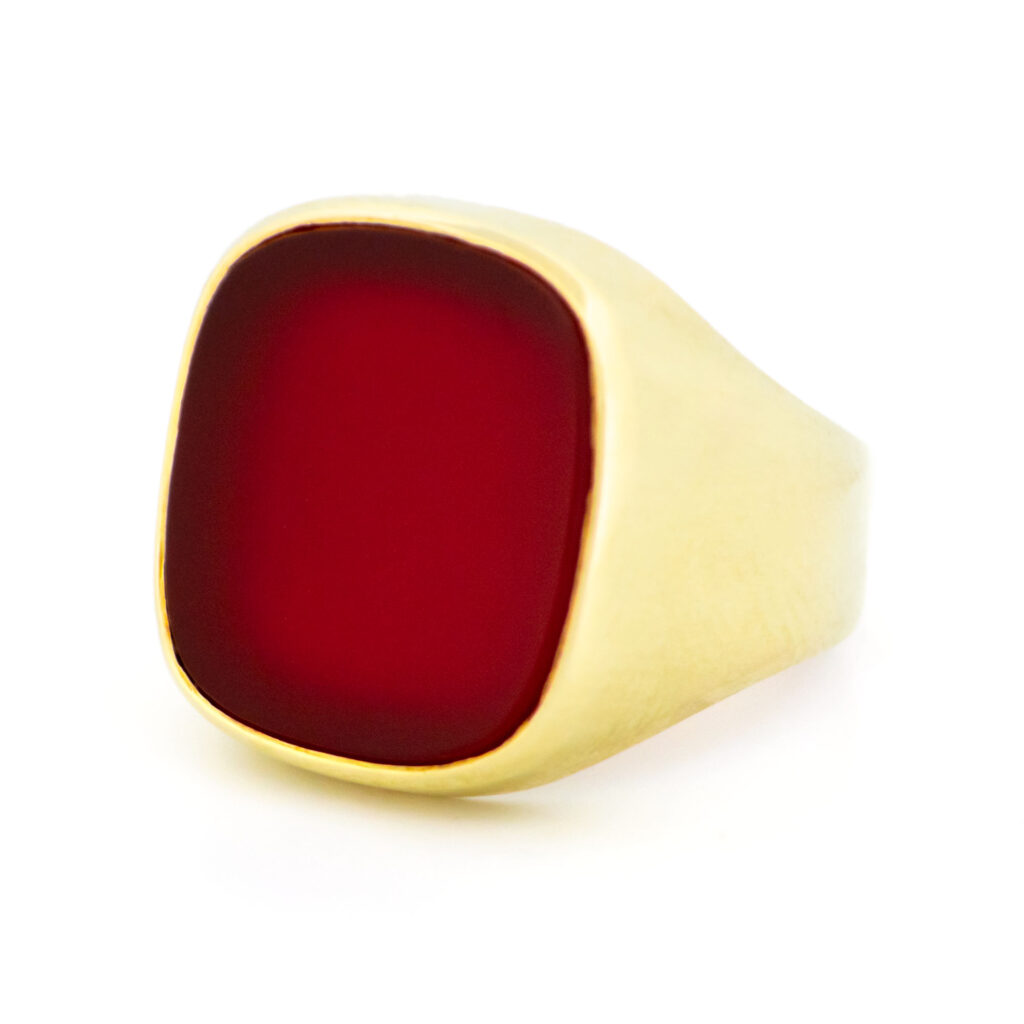 Carnelian 14k Signet Ring 17016-9064 Image4