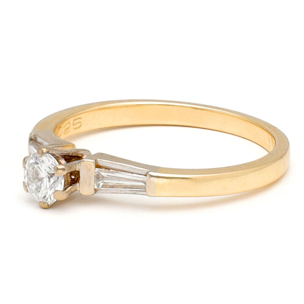 Diamond 14k Solitaire Ring 17019-9066 Image2