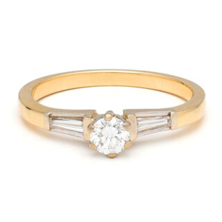 Diamond 14k Solitaire Ring 17019-9066 Image1