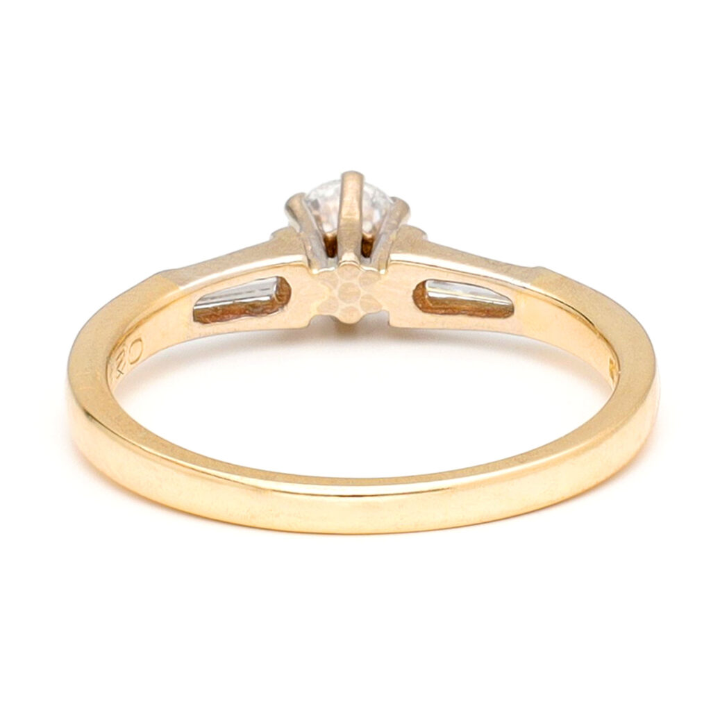 Diamond 14k Solitaire Ring 17019-9066 Image4