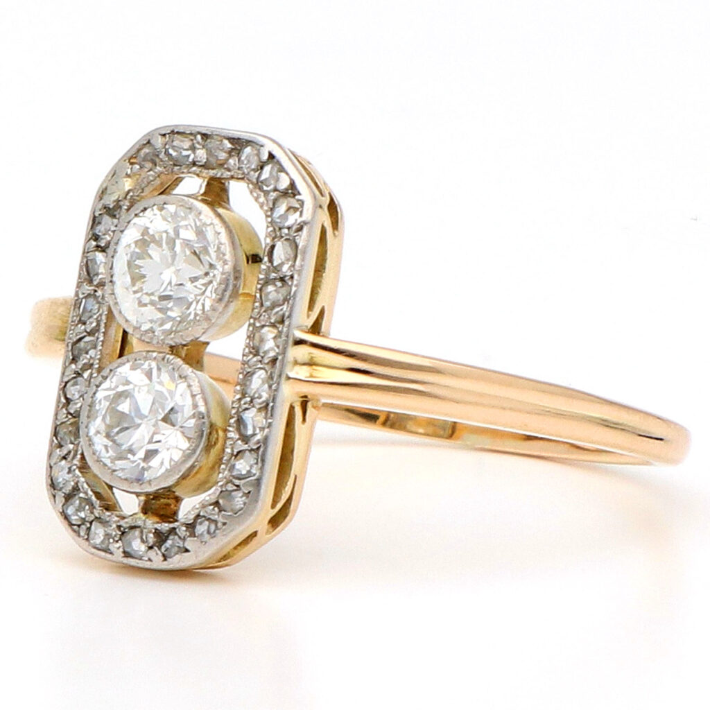 Diamond 14k Art Deco Ring 17041-9088 Image2