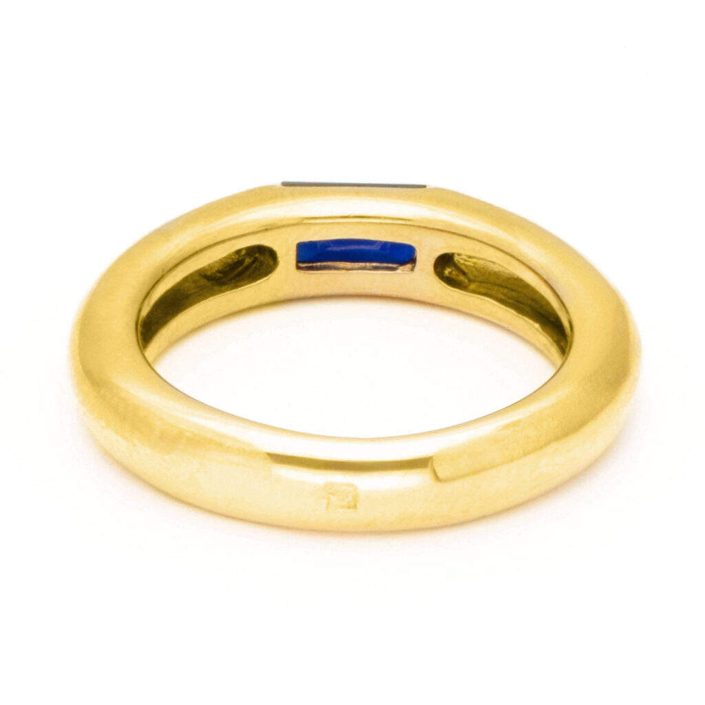 Sapphire 18k Gypsy Ring 17053-9094 Image5