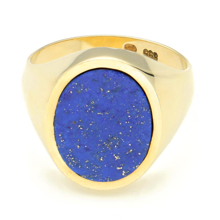 Lapis-Lazulis 14k Signet Ring 17058-9097 Image1