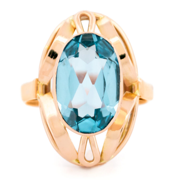 Aquamarine 14k Ring 17067-9104 Image1