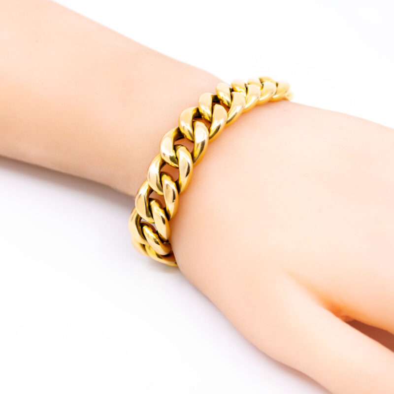 18k Curb Link Bracelet 16935-9031 Image5