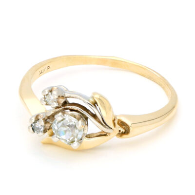 Diamond 14k Floral Ring 17505-9216 Image2