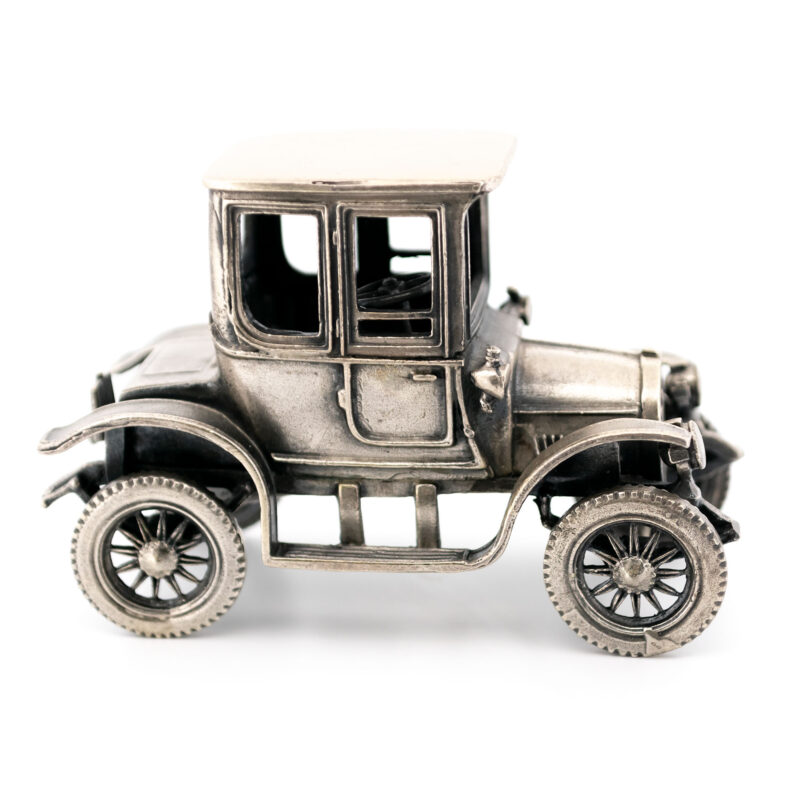 Silver Opel Oldtimer Miniature 17508-3229 Image3