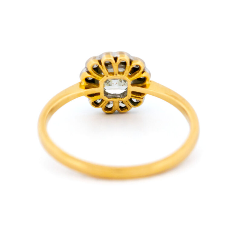 Diamond 18k Cluster Ring 16037-9212 - Image 7