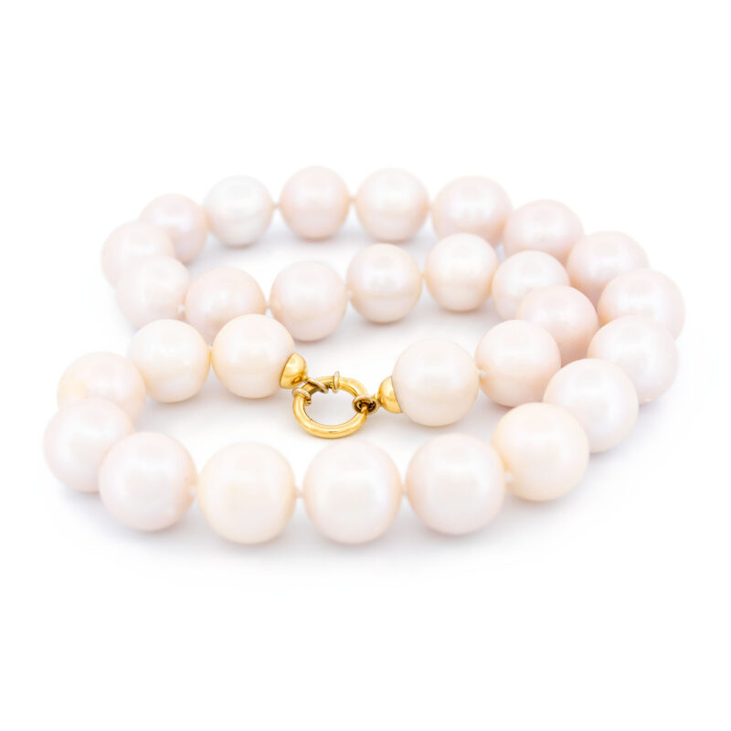 18k Pearl Classic Single-Strand Pearl Necklace 17518-9221 Image3