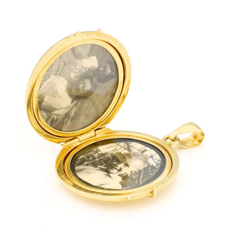 18k Round-Shape Locket 17554-9242 Image2