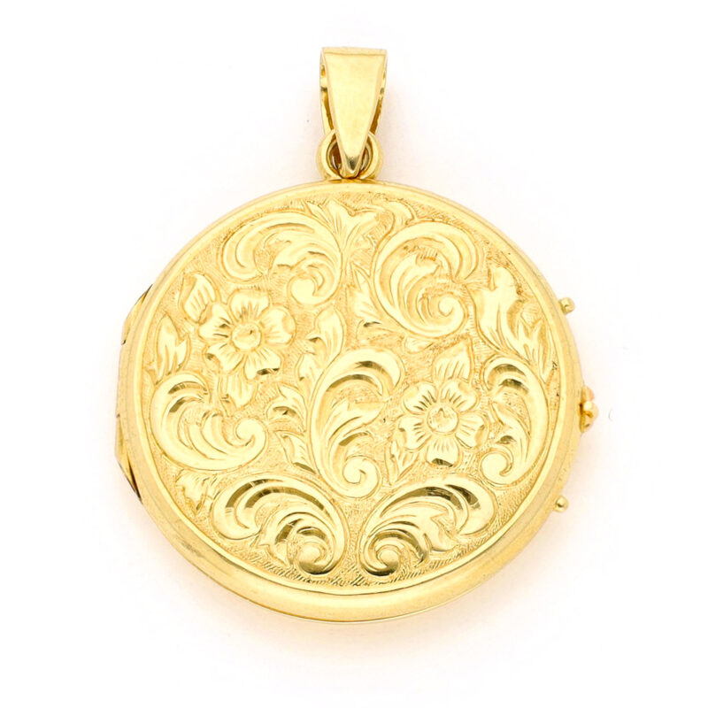 18k Round-Shape Locket 17554-9242 Image1