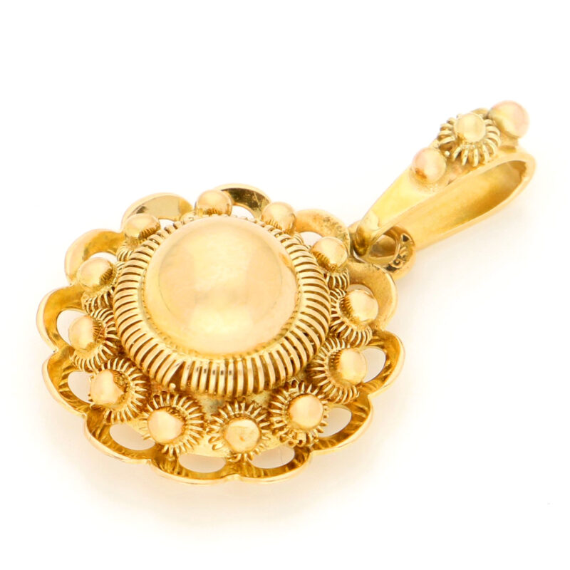 14k Zeeuwse Knop Pendant 17735-9270 Image2