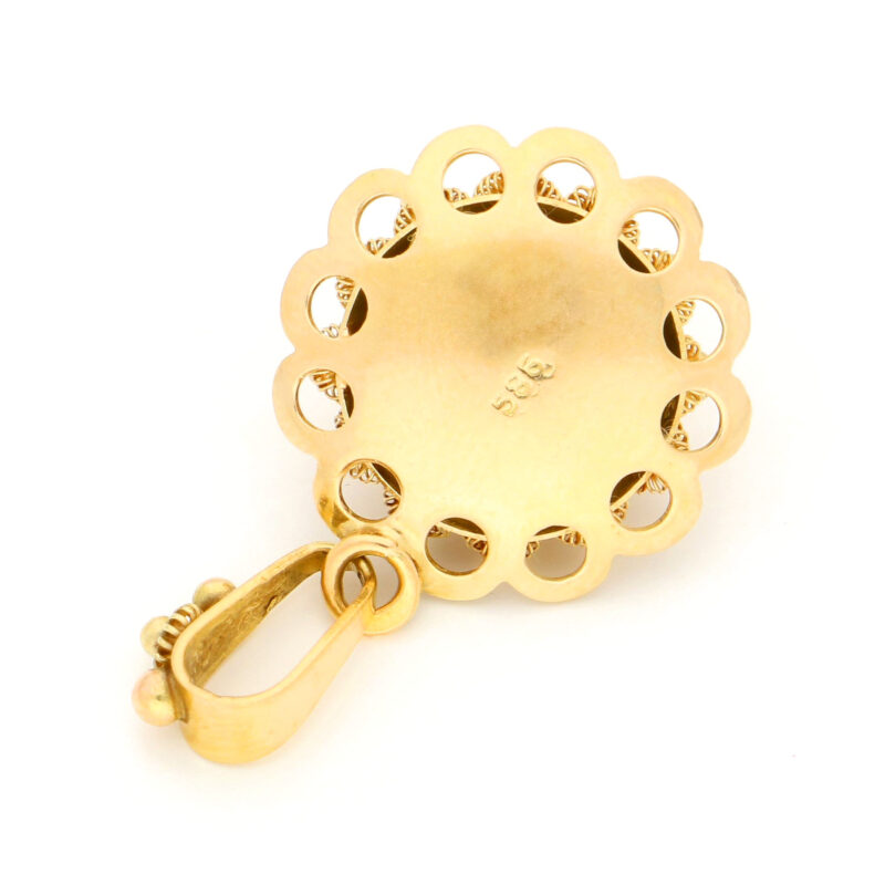 14k Zeeuwse Knop Pendant 17735-9270 Image4